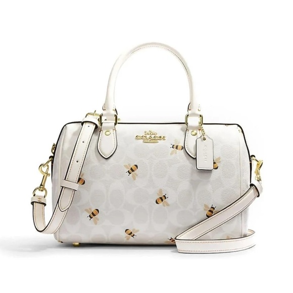 Coach Limited Collection Coated Canvas Satchel - Picture 1 of 9